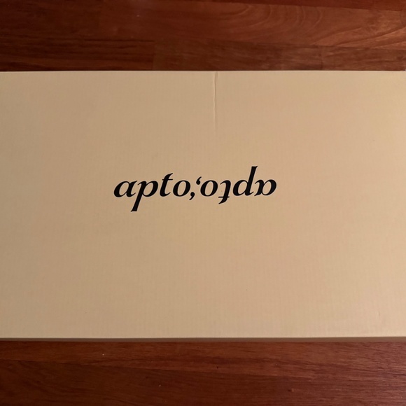 Unused W Concept Long Leather Boots, - Picture 2 of 2